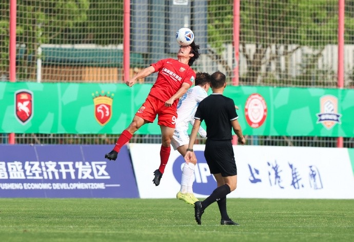 王逸伟贴地斩制胜 海港富盛经开1-0兰州陇原竞技