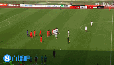 U23国足半场0-0塔吉克斯坦：向余望两度造险，鲍盛鑫上抢封堵险破门