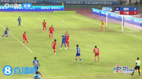 闽超第7轮：厦门7-0狂胜平潭七连胜零失球 福州擒宁德升至次席