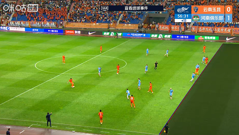 暂升第三！玉昆2-1逆转河南，18岁布尼亚明首球克莱伯替补绝杀