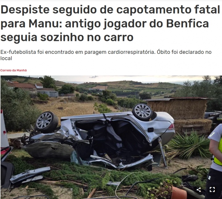 前国安外援马努车祸身亡 车辆侧翻致心脏呼吸骤停 前国安外援马努车祸身亡 车辆侧翻致心脏呼吸骤停